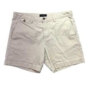 Banana Republic Lived-In Shorts Chino Casual‎ Everyday Mens Sz 36 Boho Summer